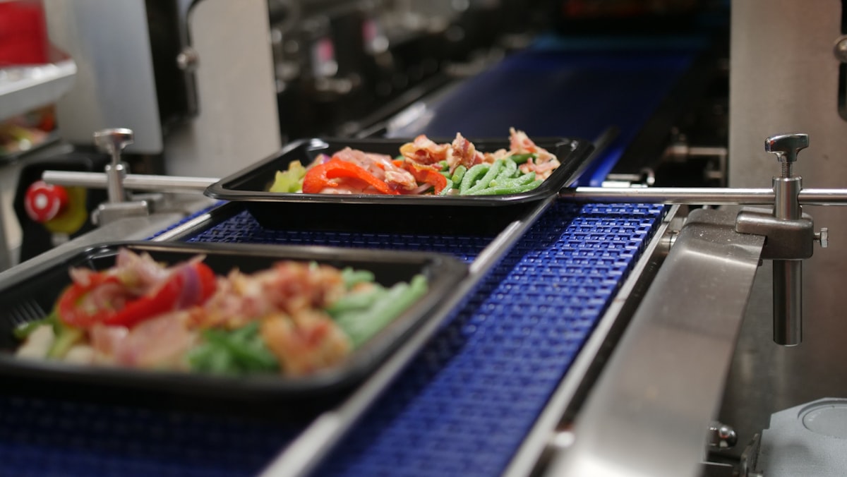 Colorful healthy meal bowl with fresh vegetables and protein